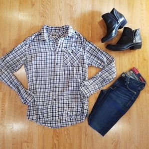 Converse flannel shirt